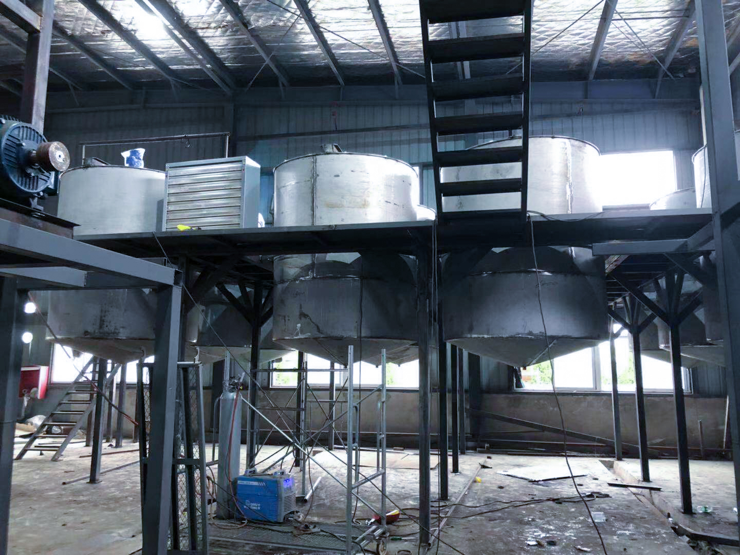 Nitrile glove production line installation