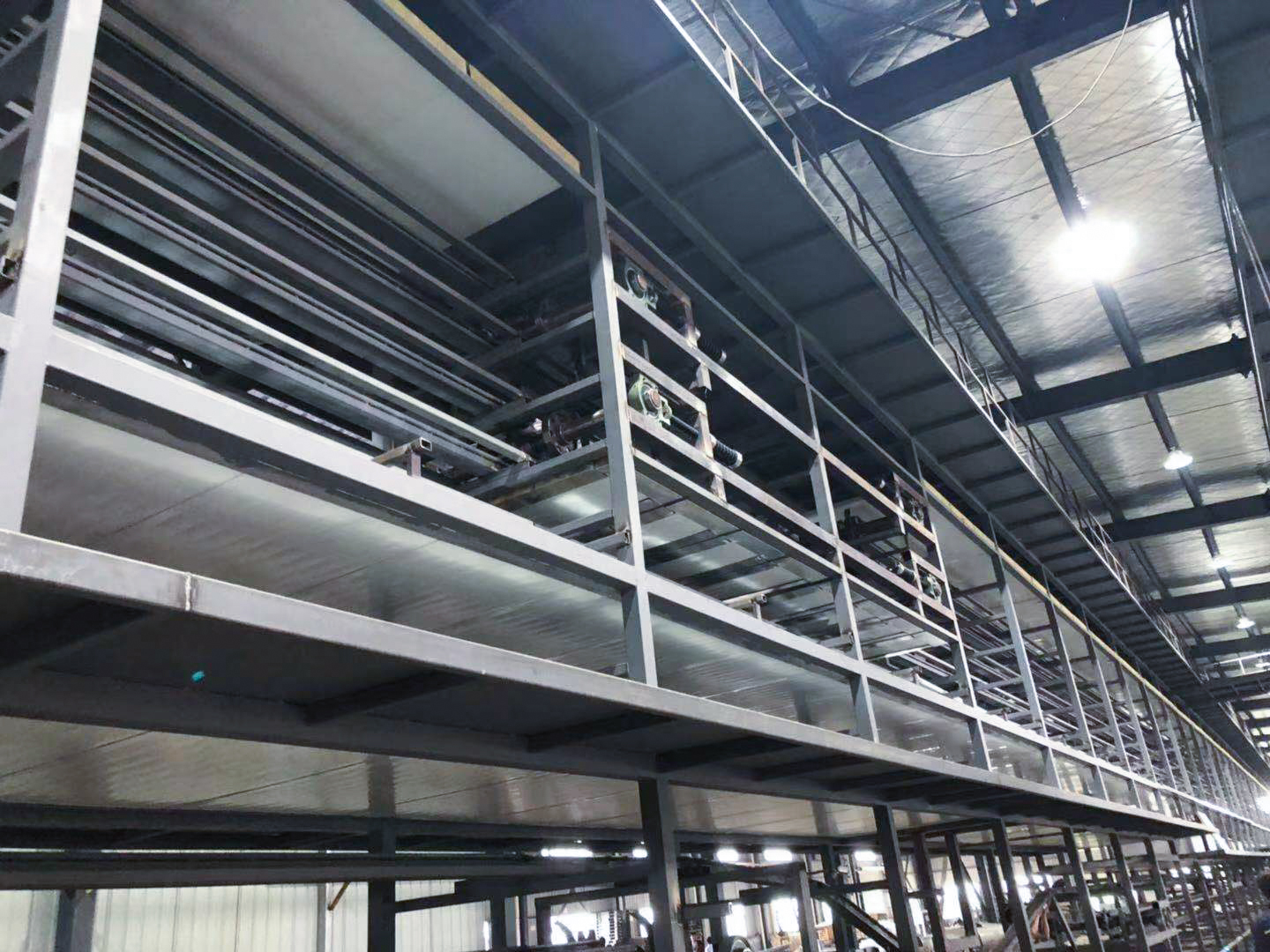 Nitrile glove machine on-site installation